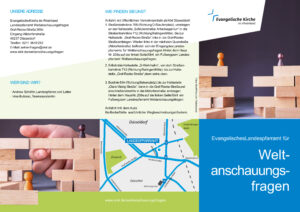 Flyer Weltanschauungsarbeit